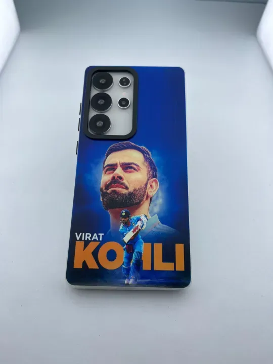 Amo Store Samsung Case for S Series | Virat Kohli Design | Premium Soft/Hard Back Cover | Stylish & Durable | Compatible with S23, S23 Ultra, S24, S24 Ultra, S25, S25 Ultra, S23 FE, S24 FE - Image 2