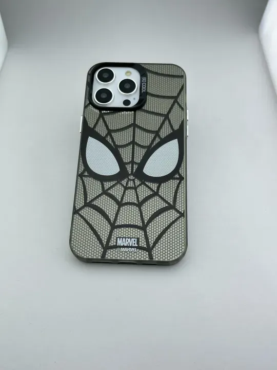 Amo Store SpiderMan Web iPhone Case | Premium Soft/Hard Back Cover | Compatible with iPhone 11, 12, 13, 14, 15, 16, Pro & Pro Max Models | Stylish & Durable Superhero Design - Image 3