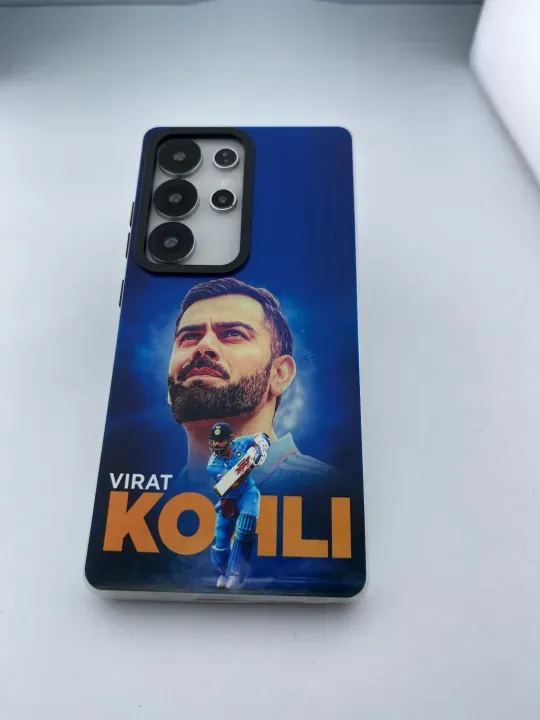 Amo Store Samsung Case for S Series | Virat Kohli Design | Premium Soft/Hard Back Cover | Stylish & Durable | Compatible with S23, S23 Ultra, S24, S24 Ultra, S25, S25 Ultra, S23 FE, S24 FE - Image 3