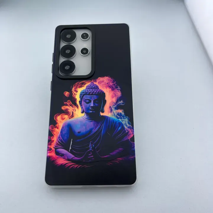 Amo Store Samsung Case for S Series | Buddha Design | Premium Soft/Hard Back Cover | Stylish & Durable | Compatible with S23, S23 Ultra, S24, S24 Ultra, S25, S25 Ultra, S23 FE, S24 FE - Image 4