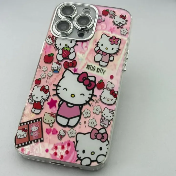 Amo Store Hello Kitty Case | Premium Soft/Hard Back Cover | Compatible with iPhone X, 11, 12, 13, 14, 15, 16, 17, Pro & Pro Max Models | Protective & Stylish Design - Image 4