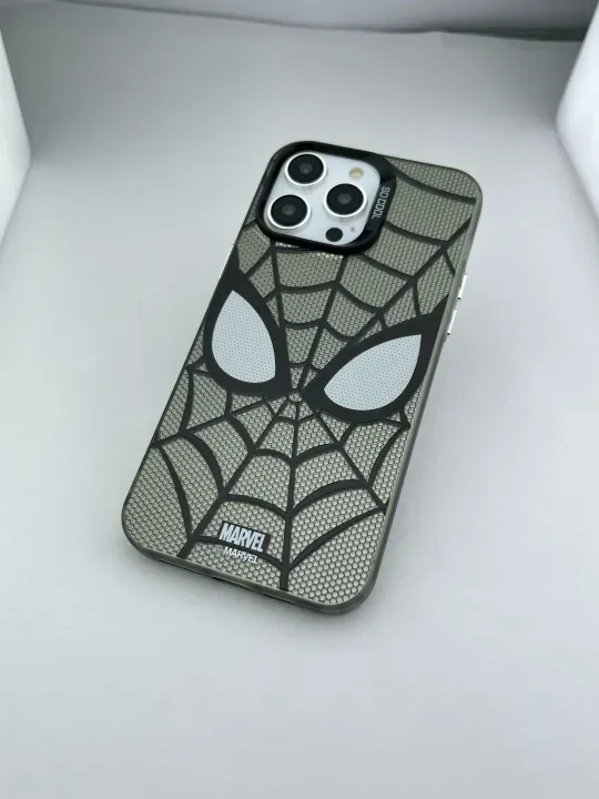 Amo Store SpiderMan Web iPhone Case | Premium Soft/Hard Back Cover | Compatible with iPhone 11, 12, 13, 14, 15, 16, Pro & Pro Max Models | Stylish & Durable Superhero Design - Image 4